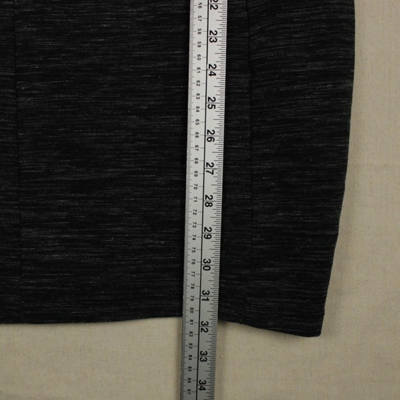 Garage Black Grey Marled Racerback Bodycon Mini Dress Women's Small - Picture 6 of 9